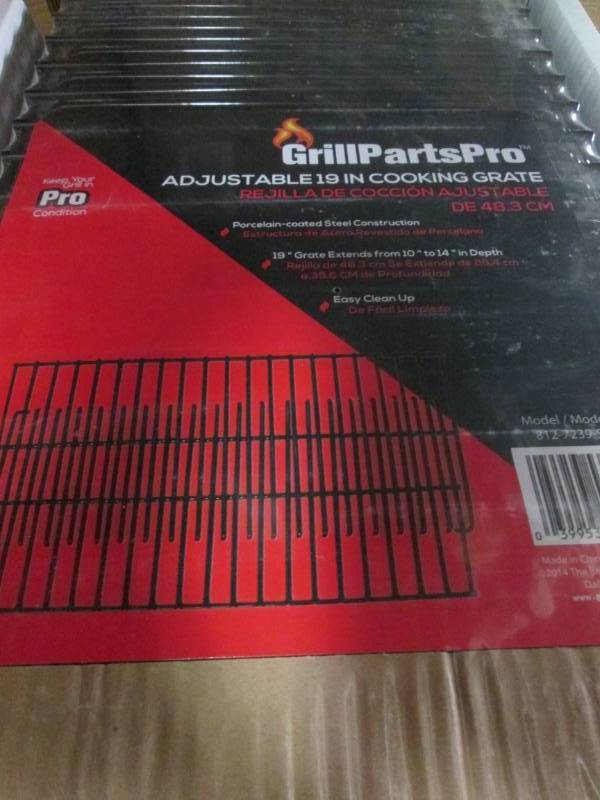 lot 179 image: Grill Parts PRO Adjustable 19 Cook...