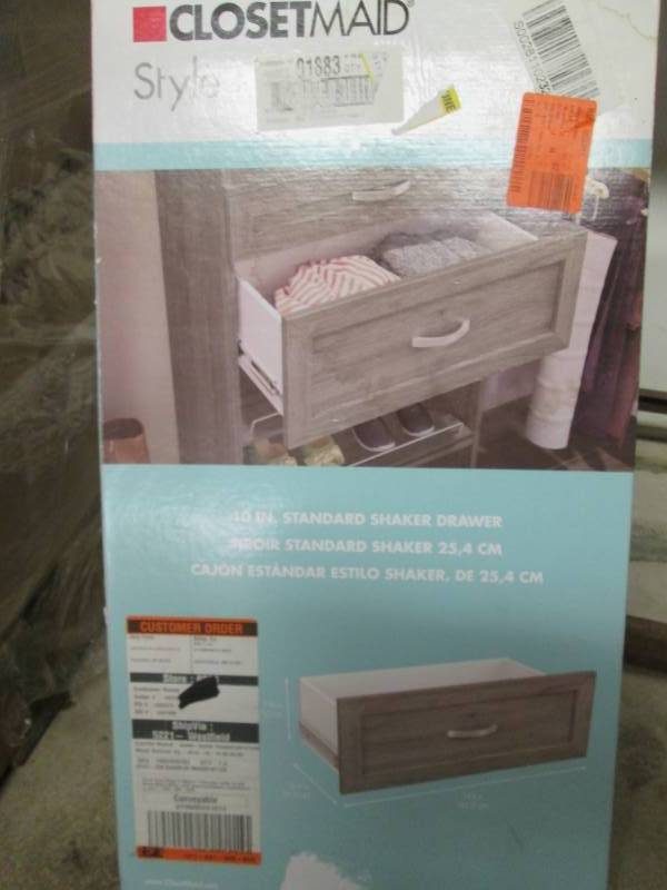 lot 211 image: 10 Standard Shaker Drawer (Dim 24...