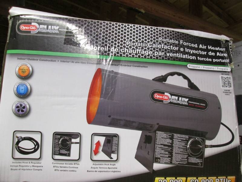 lot 215 image: Dyna-Glo Portable Forced Air Heater...