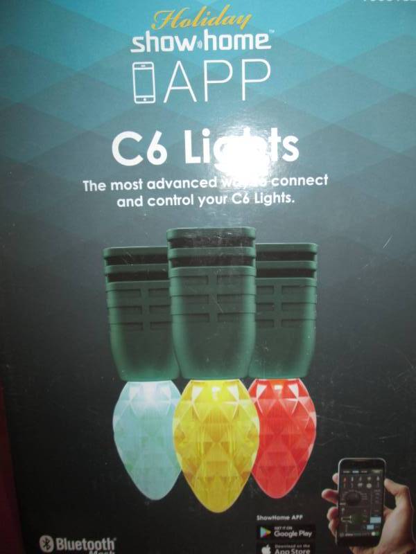 lot 225 image: Holiday Show Home APP C6 Lights (Bl...