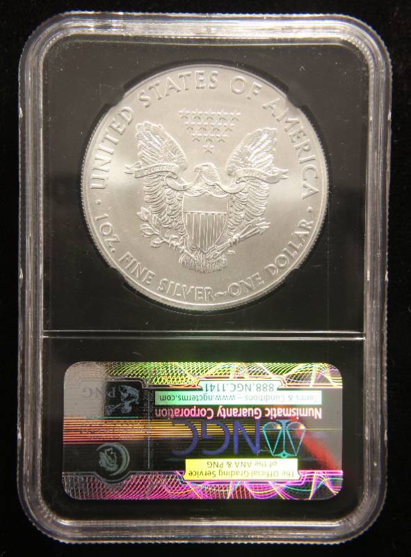 2014 AMERICAN SILVER EAGLE MS70 NGC EARLY RELEASES