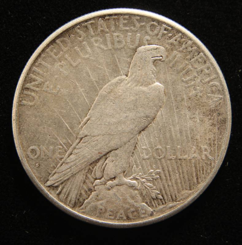 1926 PEACE SILVER DOLLAR XF