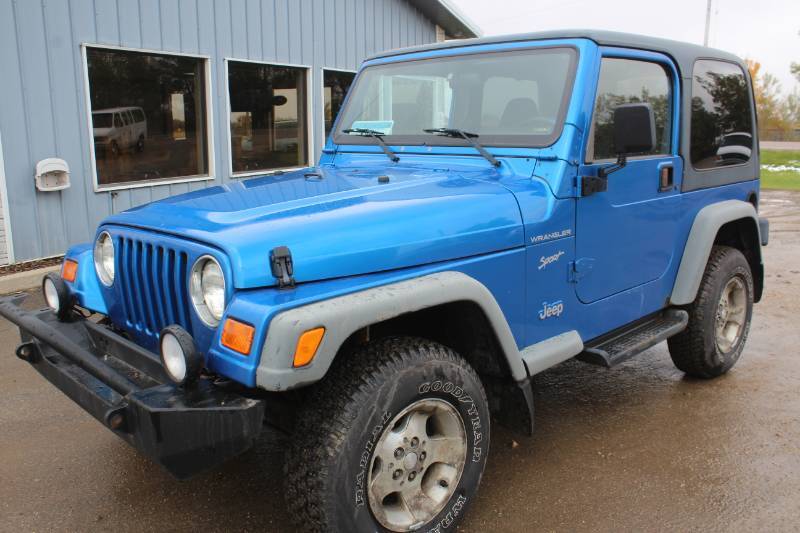 2002 Jeep Wrangler Sport  I6 Manual 4x4 - Two Owners - 133,490 Miles -  | #935 MN Auto Auctions -NO RESERVE SALE- | K-BID