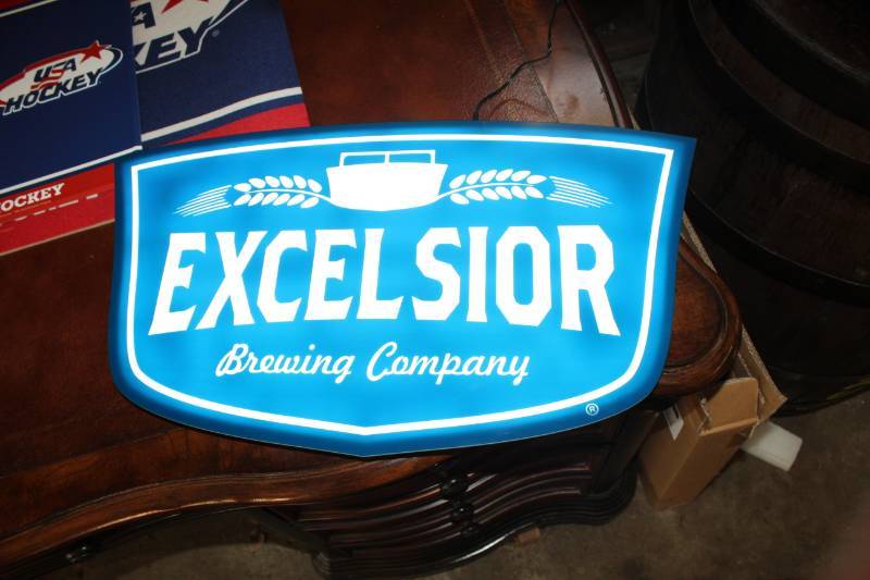 lot 224 image: Excelsior Brewing Company Wall Light