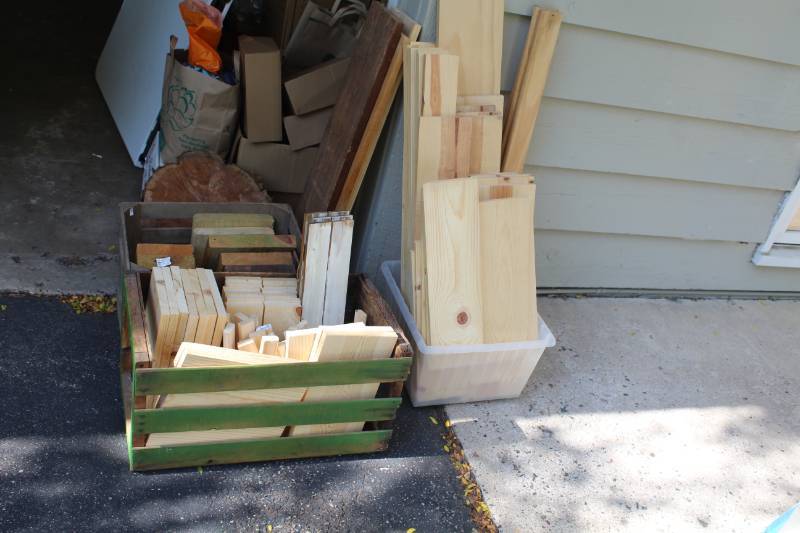 lot 277 image: Misc. Wood Boards