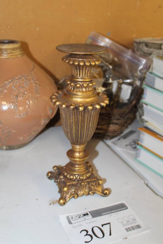 lot 307 image: Candleholder