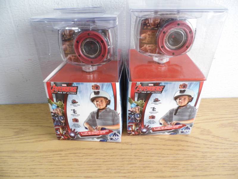 Lot of 2 Marvel Avengers Camera
