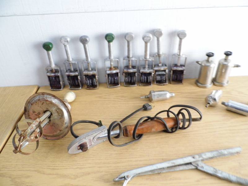 Price Markers - Tack Iron - Release Valve