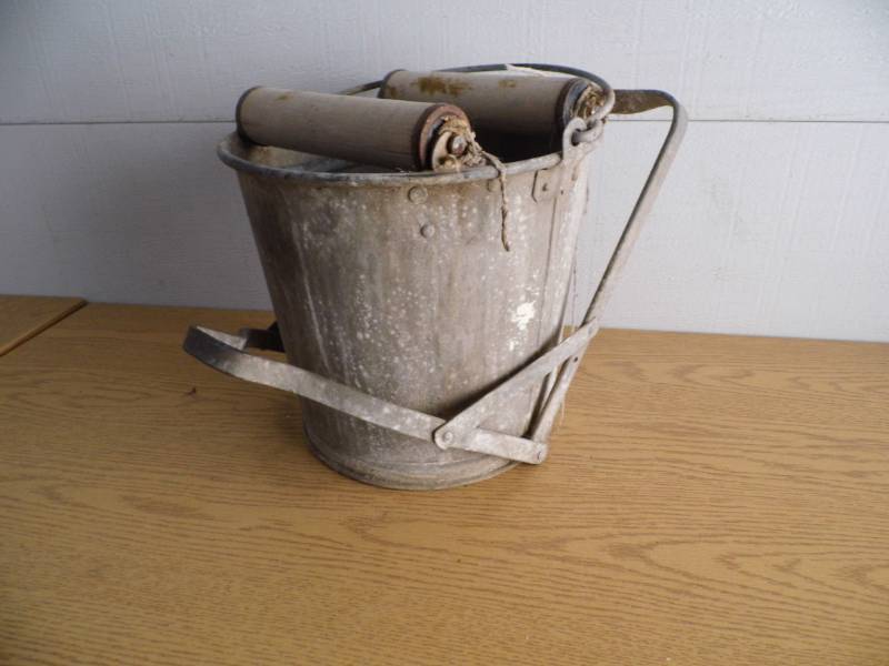 Galvanized Mop Bucket