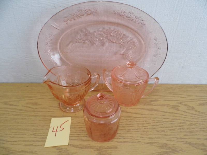 Pink Depression Glass