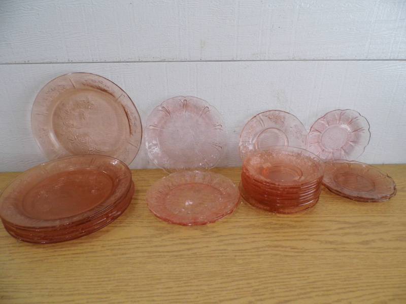 Pink Depression Glass