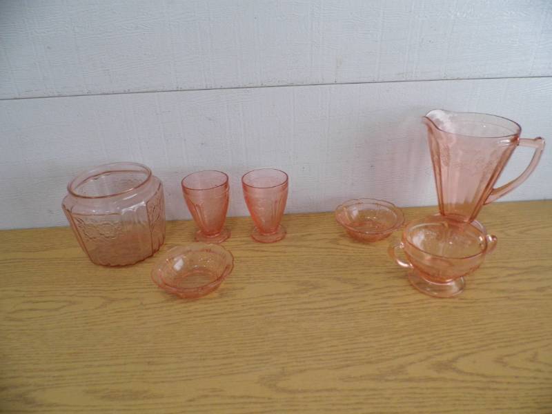 Pink Depression Glass
