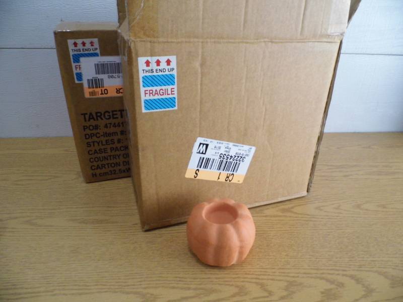 2 Cases - 4 each of Pumpkins
