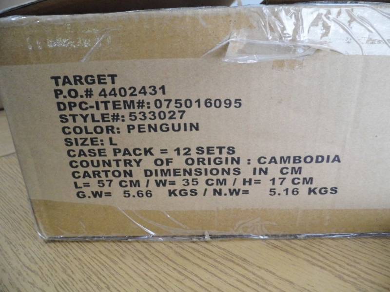 Case of 12 Penguin Pajamas