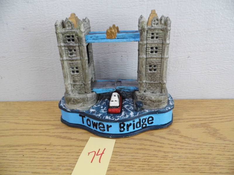Tower Bridge Cast Iron Bank