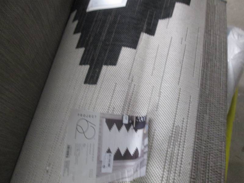 lot 9 image: project 62 outdoor rug 5x7 ft...