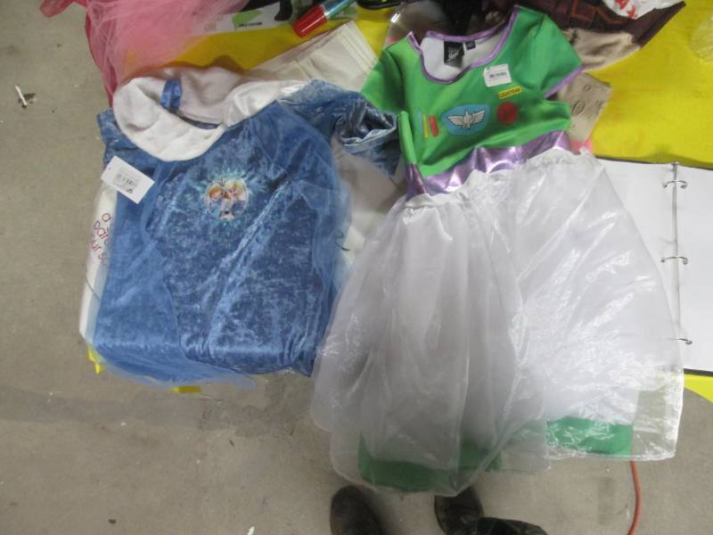 lot 67 image: frozen dress and buzz lgihtyear dre...