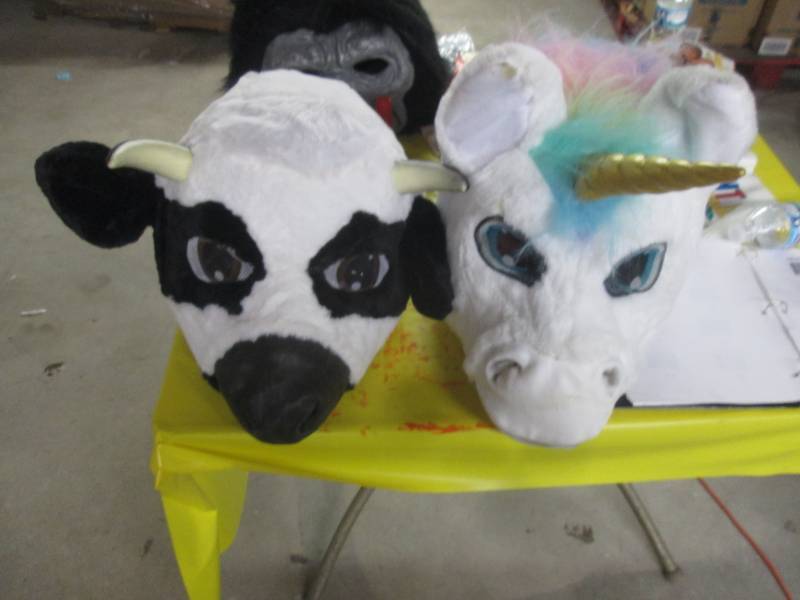 lot 94 image: lot of 2 mask and paw patrol hat...