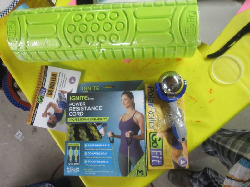 lot 134 image: lot of fitness items...