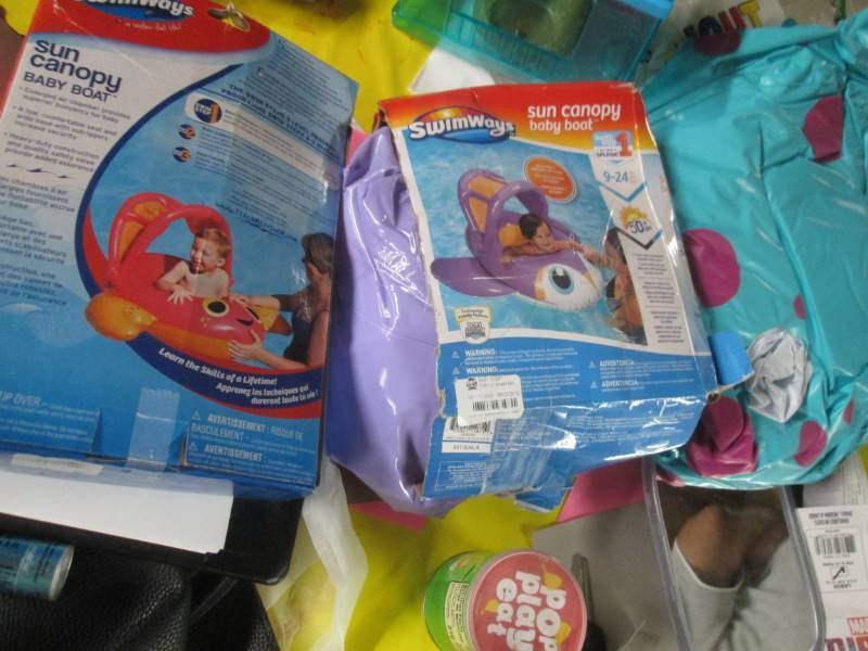 lot 149 image: lot of inflatanle baby carrier...