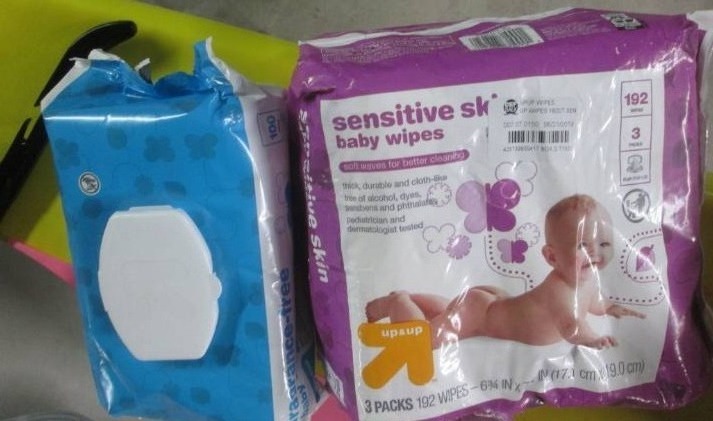 lot 172 image: lot of wipes...