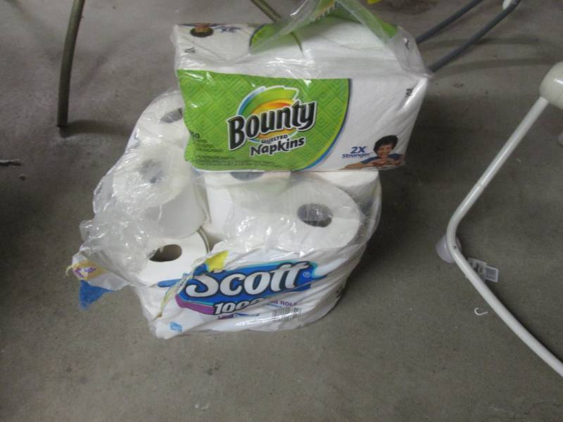 lot 227 image: toilet paper and napkins...