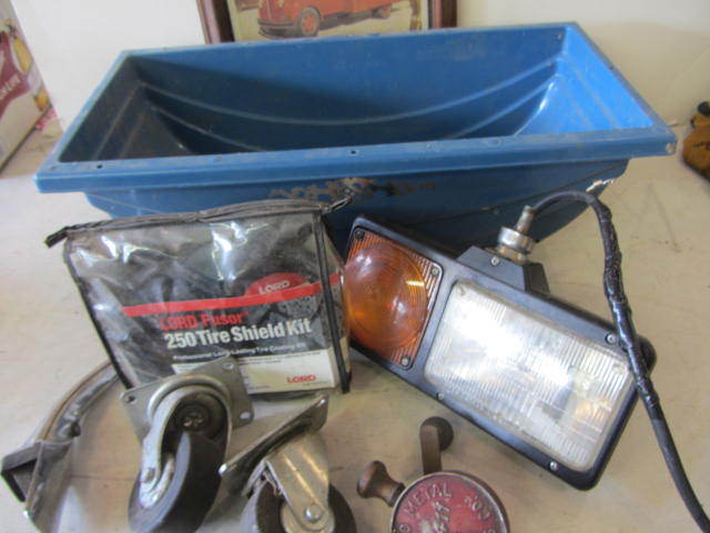 lot 82 image: Light, Wheels, Vintage Grinder