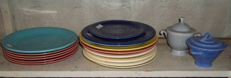 lot 79 image: Fiestaware and More