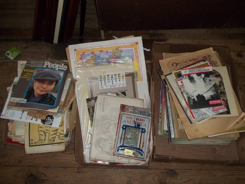 lot 168 image: Vintage Papers, Magazines, and Books
