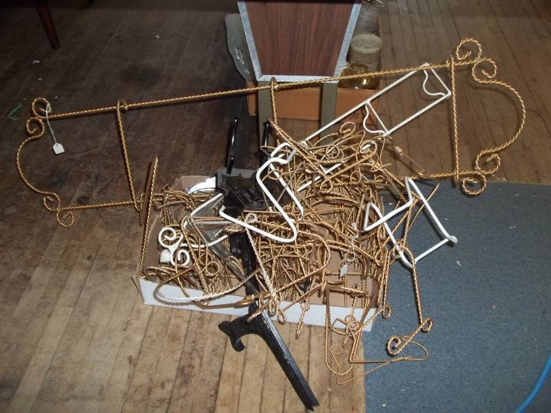 lot 183 image: Wire Display Stands