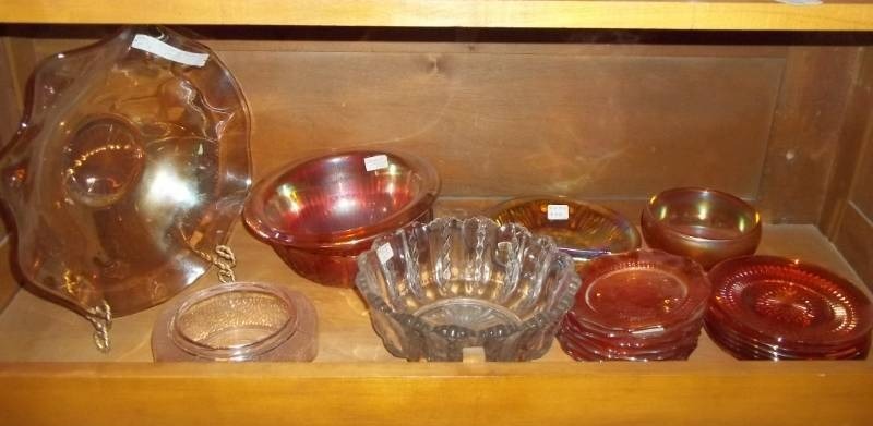 lot 206 image: Carnival Glass and More