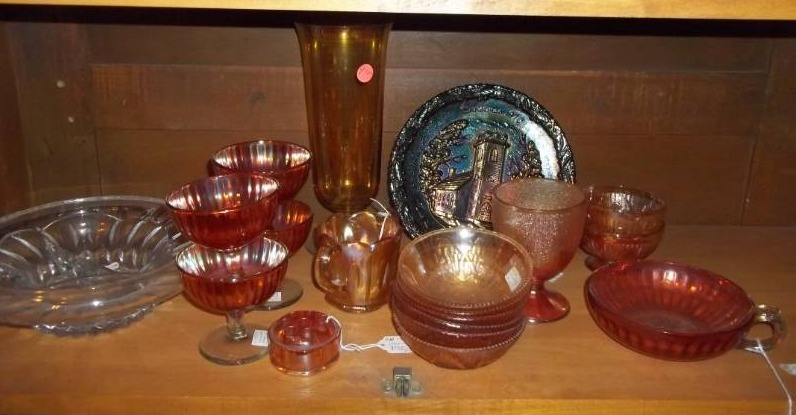 lot 207 image: Carnival Glass and More