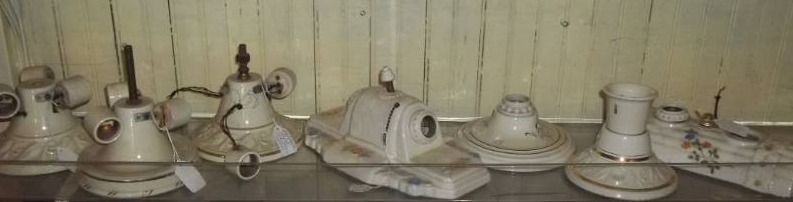 lot 234 image: Ceramic Light Fixtures