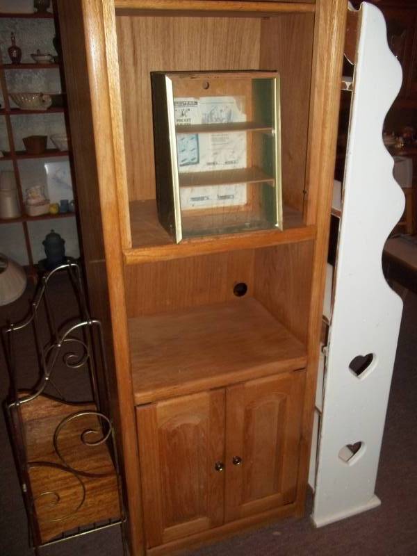 lot 240 image: Display Cabinet and Shelving