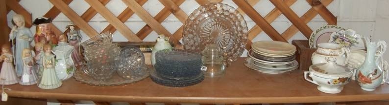 lot 334 image: Figurines, Glassware, and More