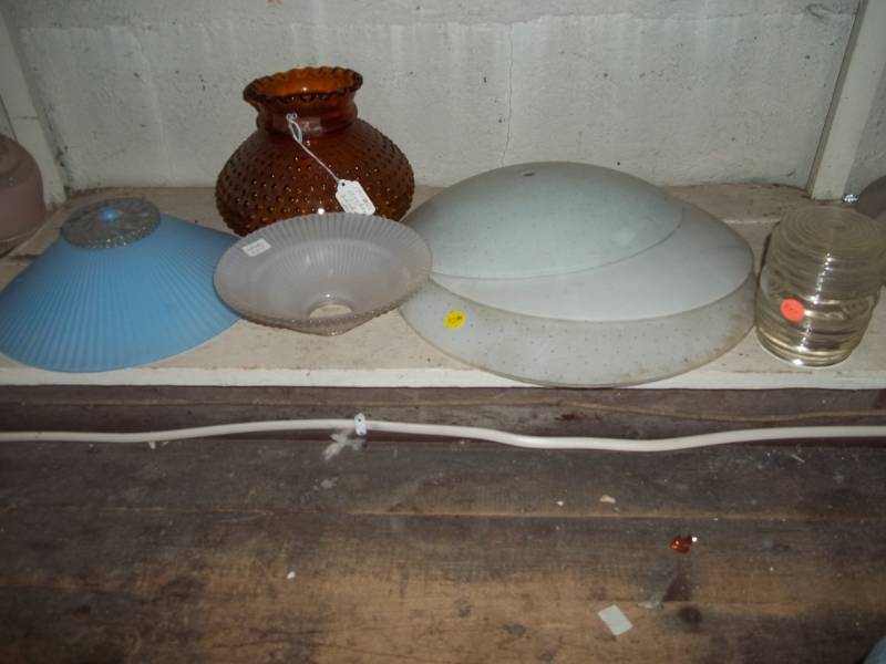 lot 279 image: Glass Lamp Shades