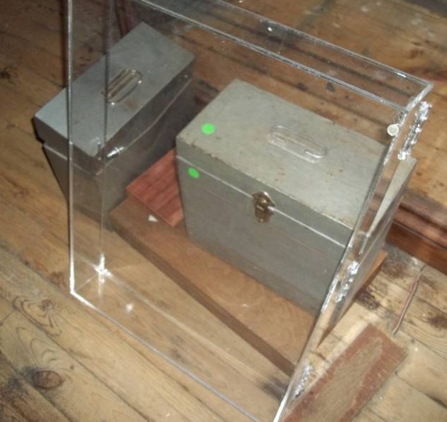 lot 295 image: Display Box, File Boxes, and More