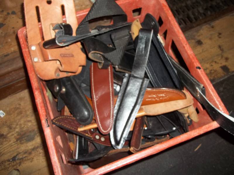 lot 298 image: Knife Sheaths