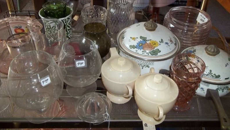 lot 363 image: Glassware and Vases
