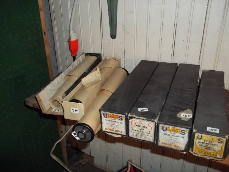 lot 265 image: Player Piano Rolls