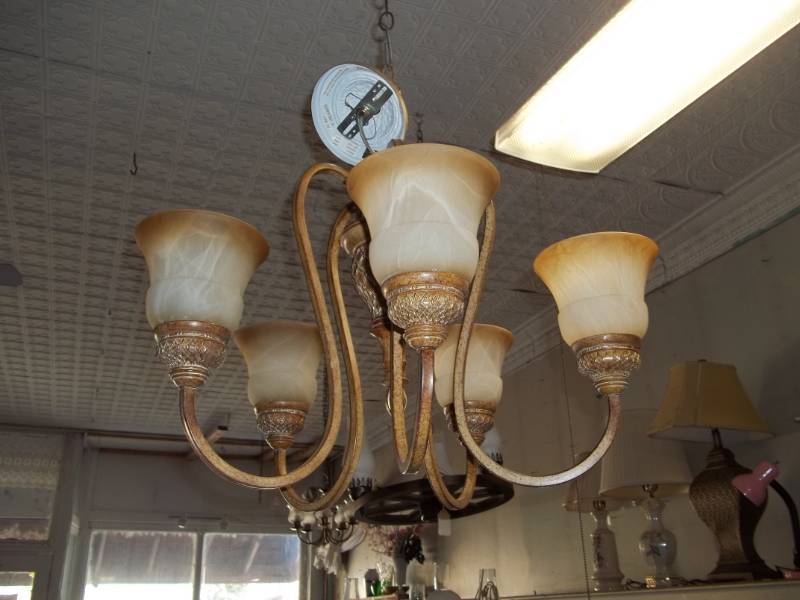 lot 399 image: Hanging Light Fixture