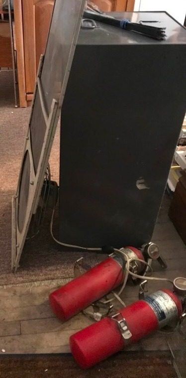lot 260 image: File Box, Fire Extinguishers, and More