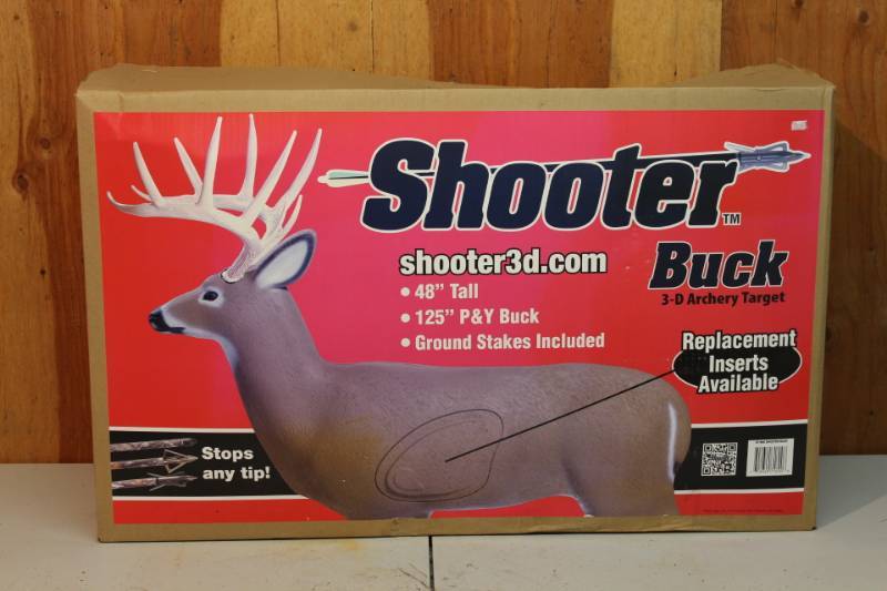 lot 9 image: Shooter Buck 3D Target