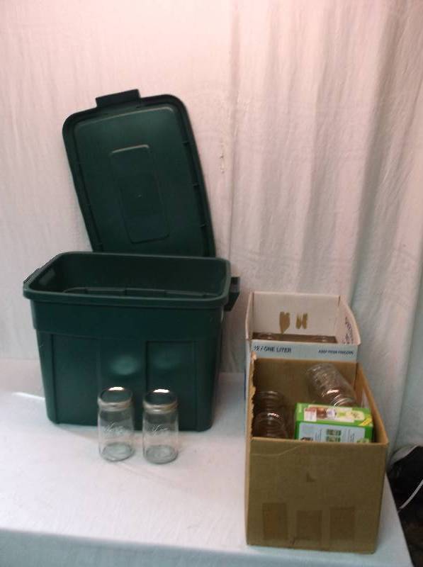lot 39 image: Canning Jars
