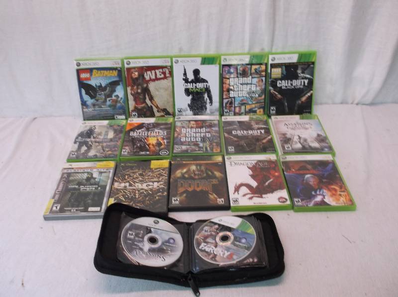 lot 60 image: XBOX Games