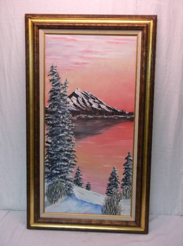 lot 88 image: Oil On Canvas