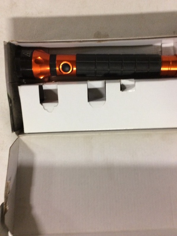 lot 38 image: TerraLux Rechargeables Flashlight 300 Lumens
