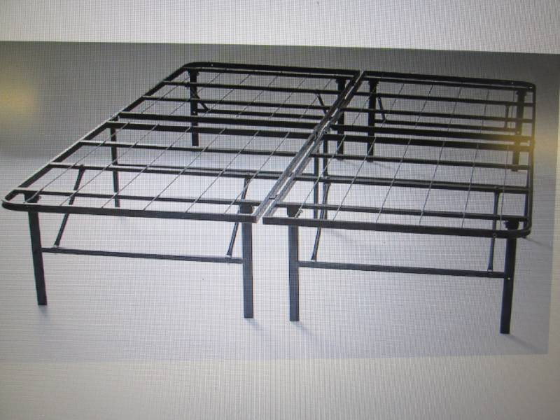 lot 36 image: Platform Bed Frame Queen open box R...