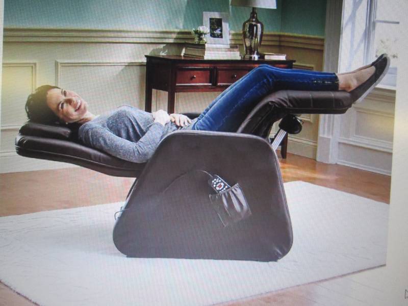 lot 41 image: Powered Zero Gravity Chair open box...