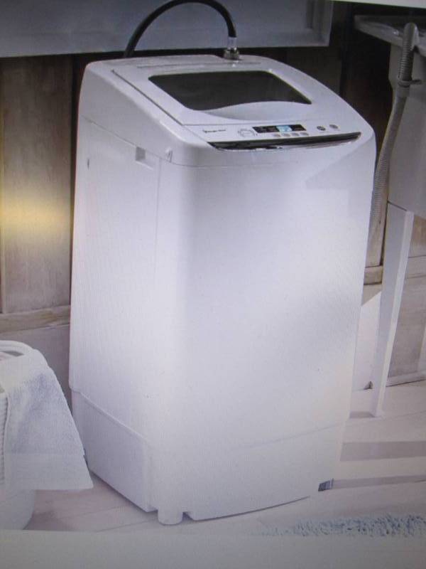 lot 78 image: Compact Top-Load Washing Machine op...